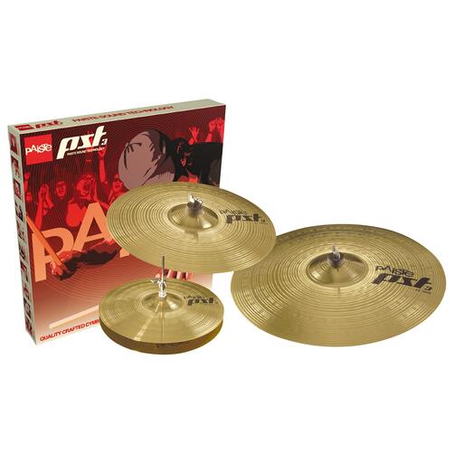 Paiste PST 3 Universal Cymbal Set 14", 16" & 20"